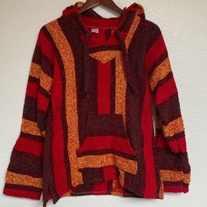 SANDY, Knitted Hooded Sweatshirt